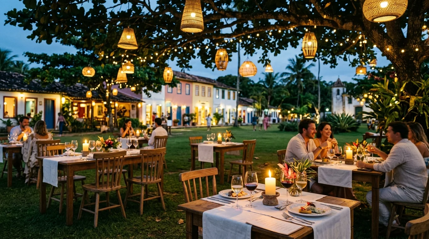 Restaurantes no Quadrado de Trancoso